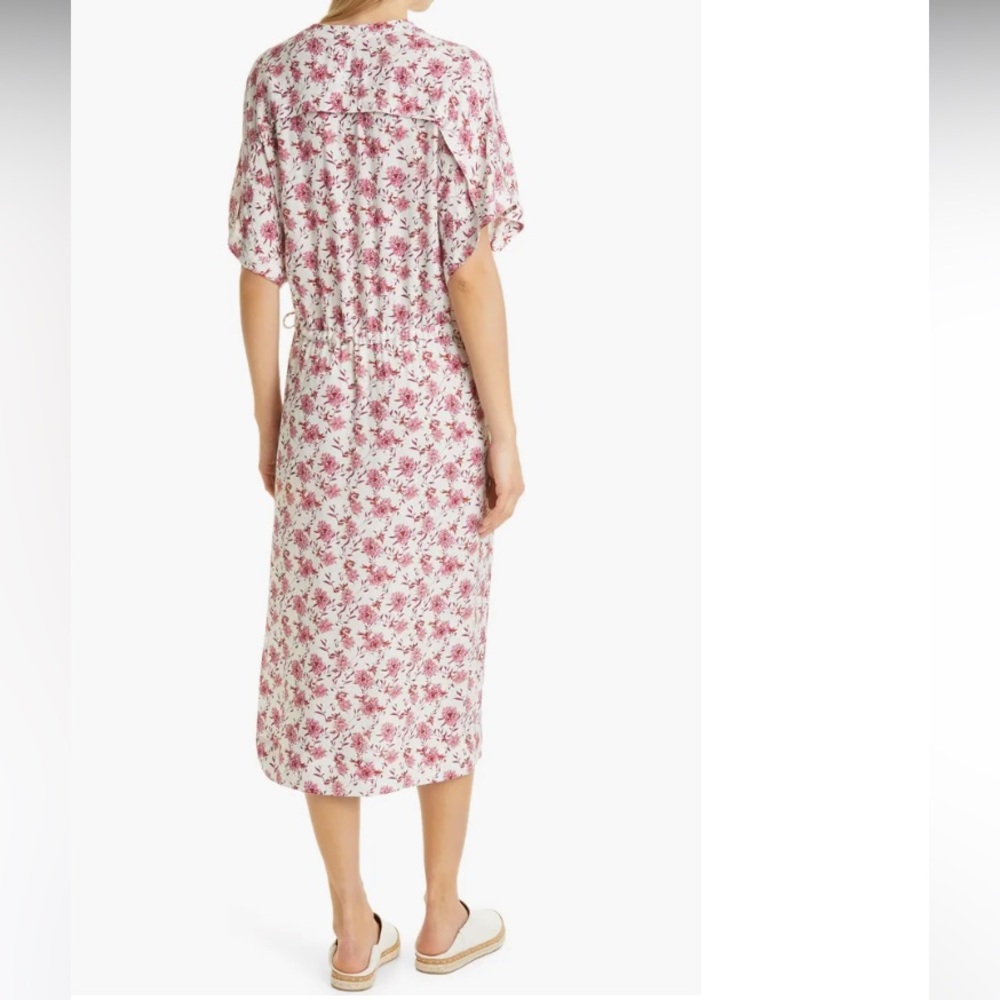 Rag & Bone Elysse Floral Print Short Sleeve Shift Dress - Picture 2 of 15